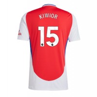 Maglia Calcio Arsenal Jakub Kiwior #15 Prima Divisa 2024-25 Manica Corta